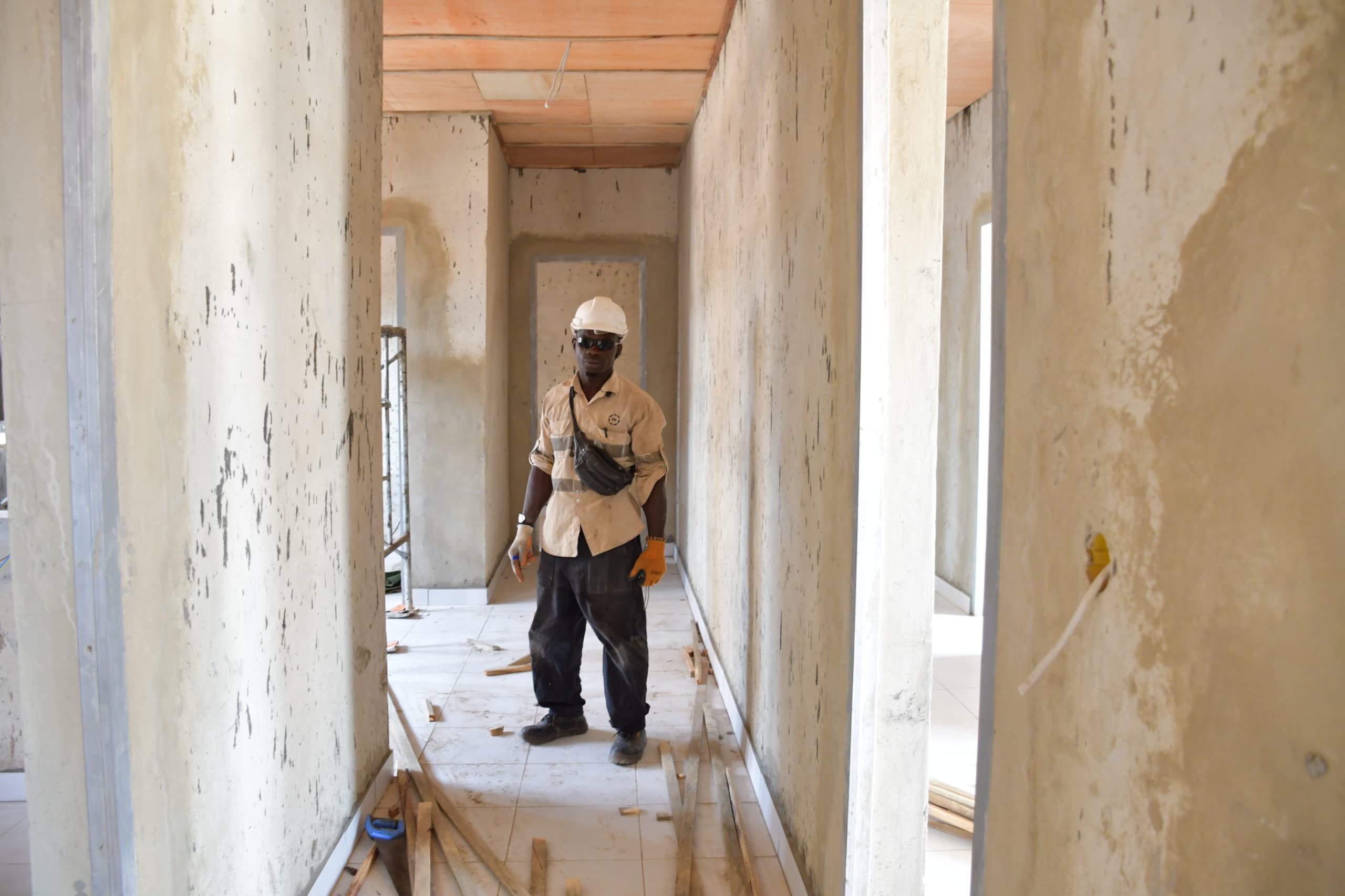 Chantier de l’Hôpital Communautaire de Filima : Les travaux de finition s’accélèrent à grands pas