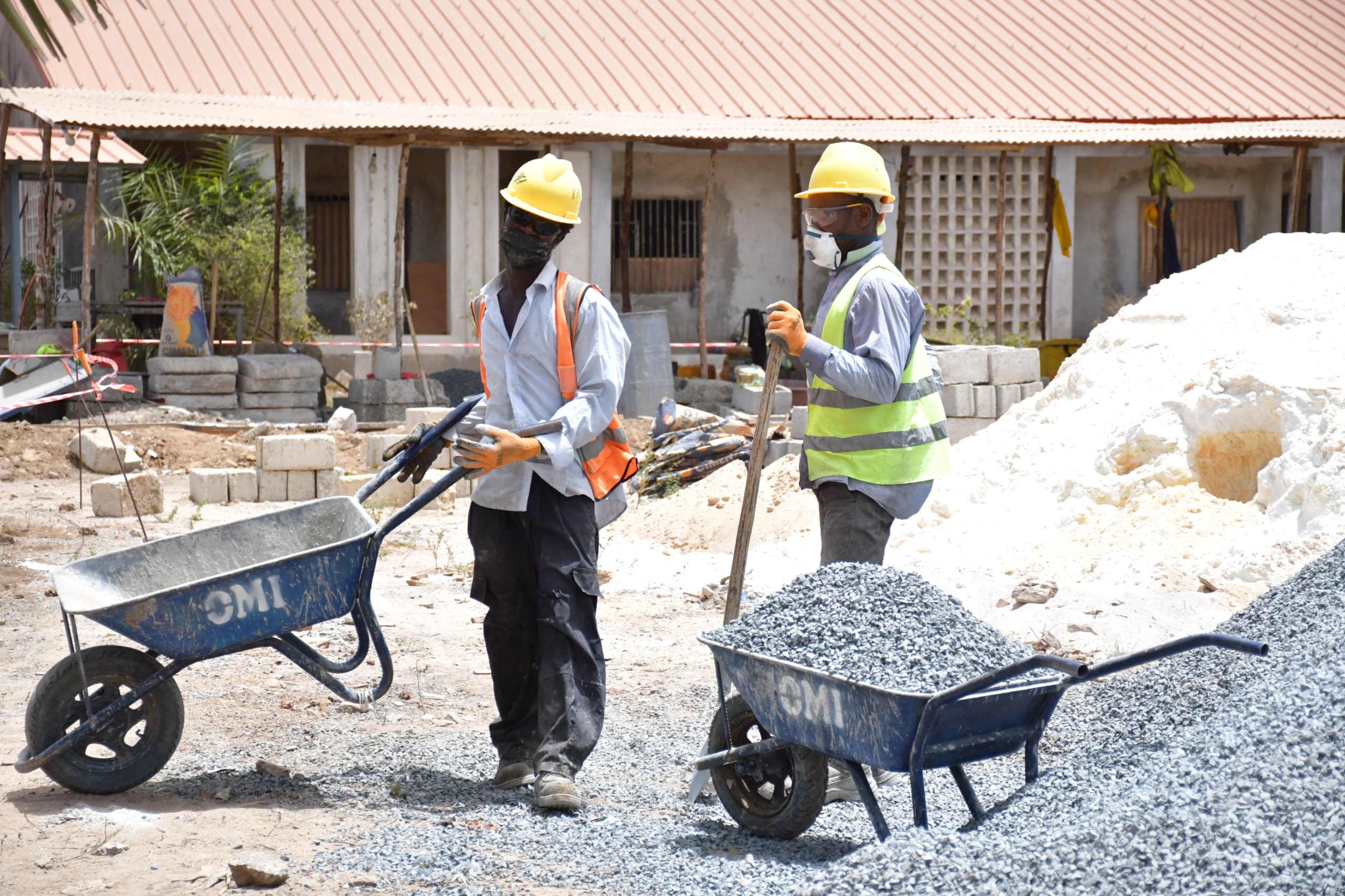 Chantier de l’Hôpital Communautaire de Filima : Les travaux de finition s’accélèrent à grands pas
