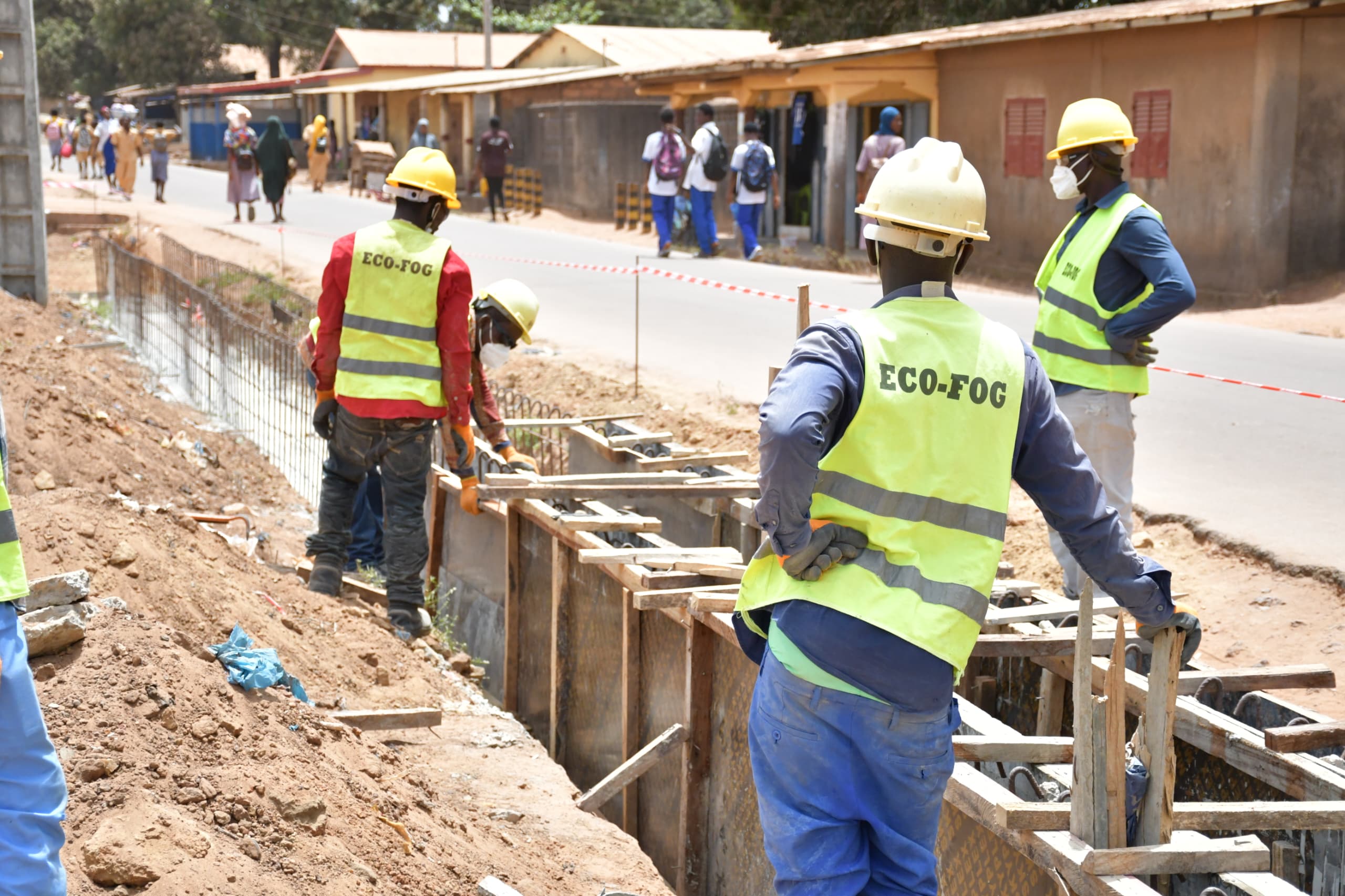 Chantier de l’Hôpital Communautaire de Filima : Les travaux de finition s’accélèrent à grands pas