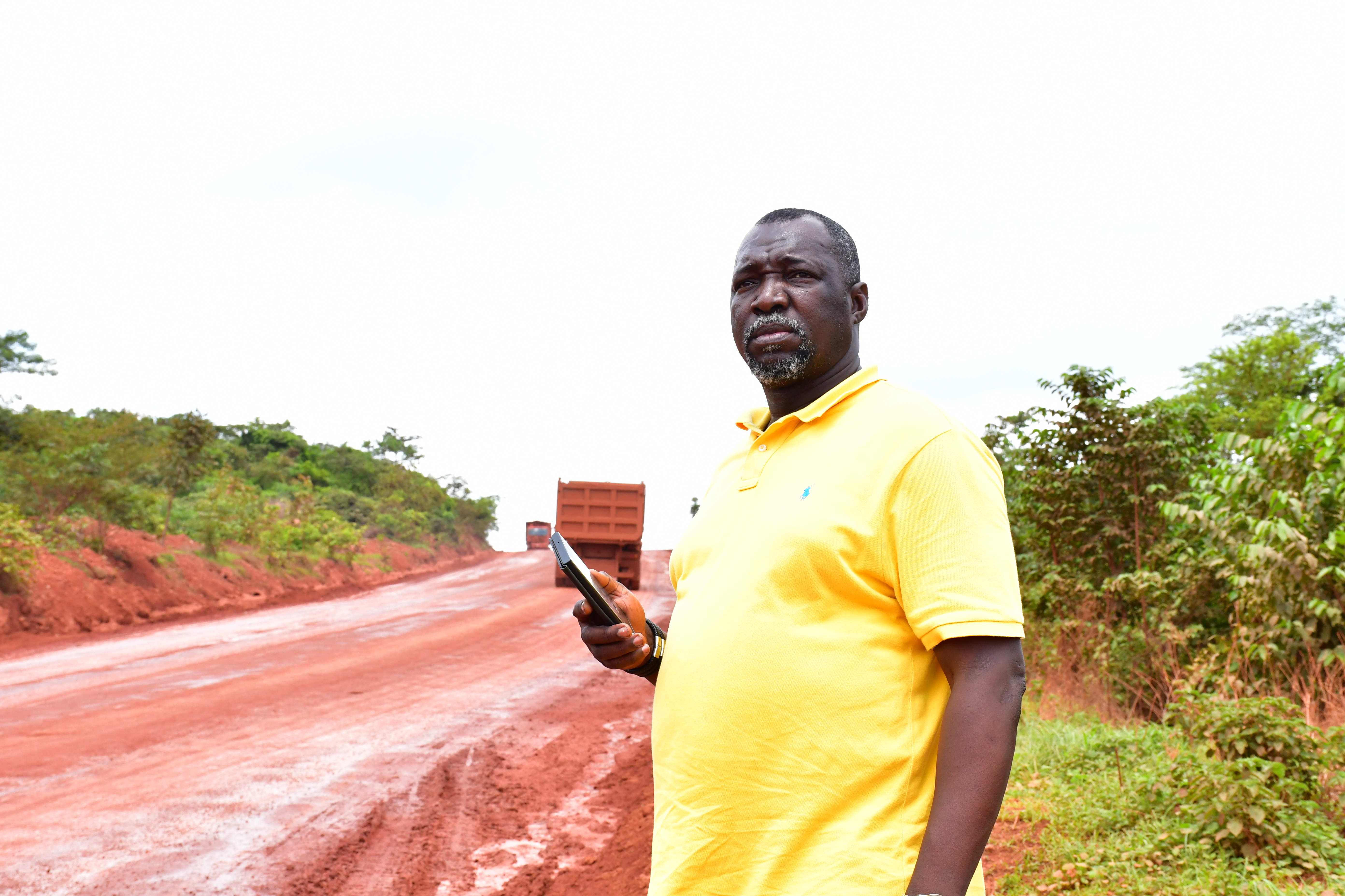 L'ANAIM au cœur du dialogue social à Boké, entre actions de solidarité et inspection de la Route de Dapilon