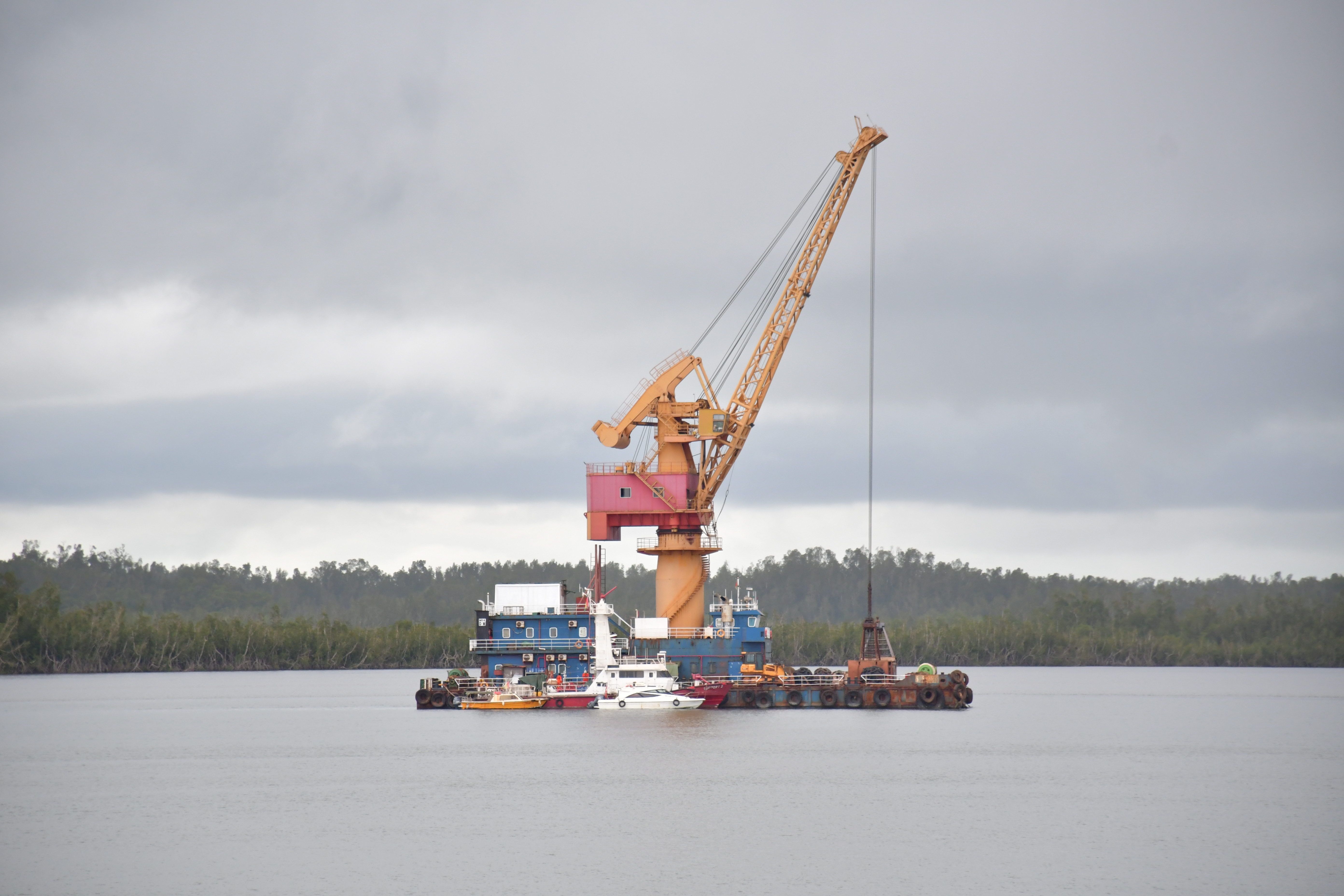 Optimisation du Corridor de Boffa : L'ANAIM lance des études bathymétriques décisives sur le chenal du fleuve Fatala