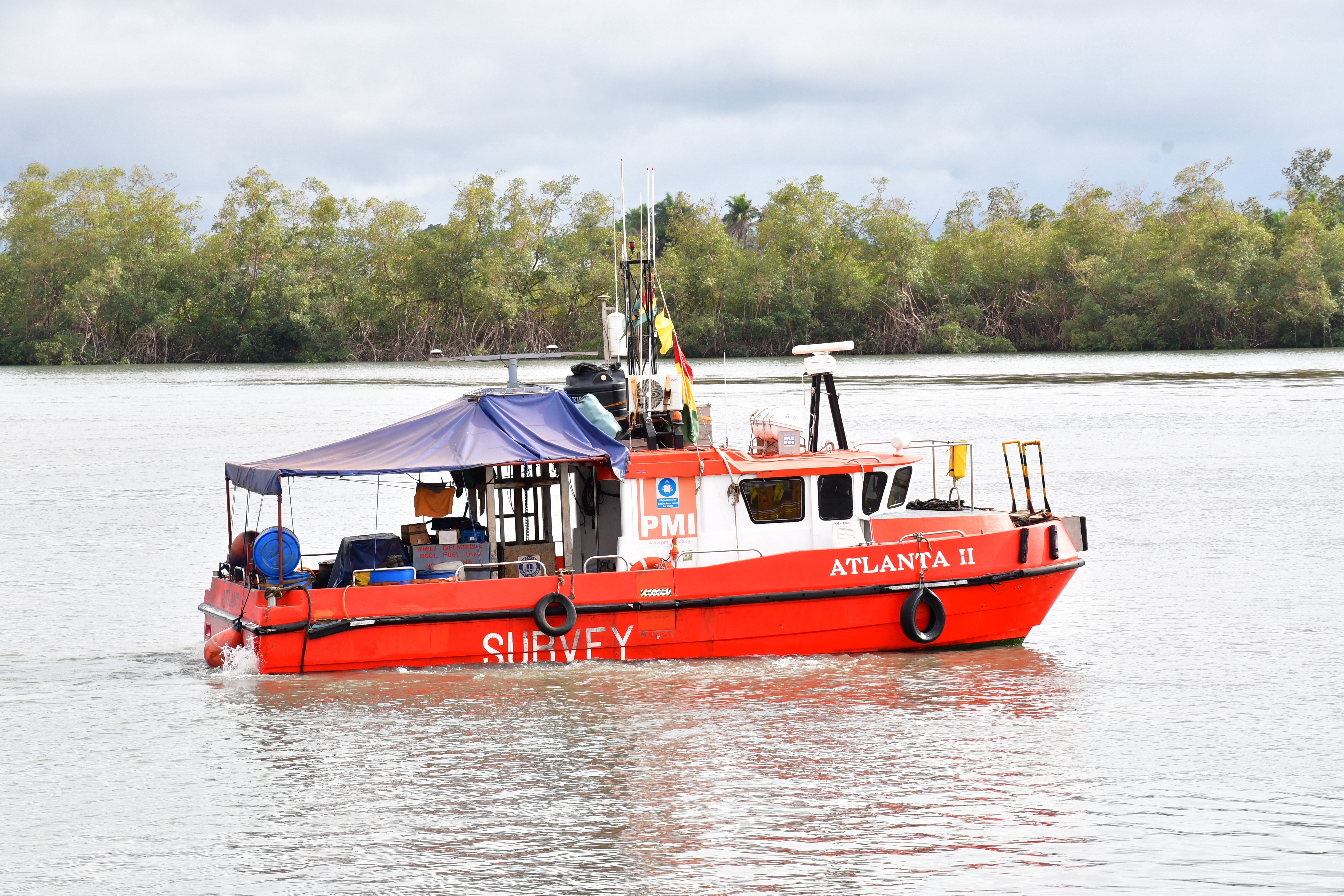 Optimisation du Corridor de Boffa : L'ANAIM lance des études bathymétriques décisives sur le chenal du fleuve Fatala