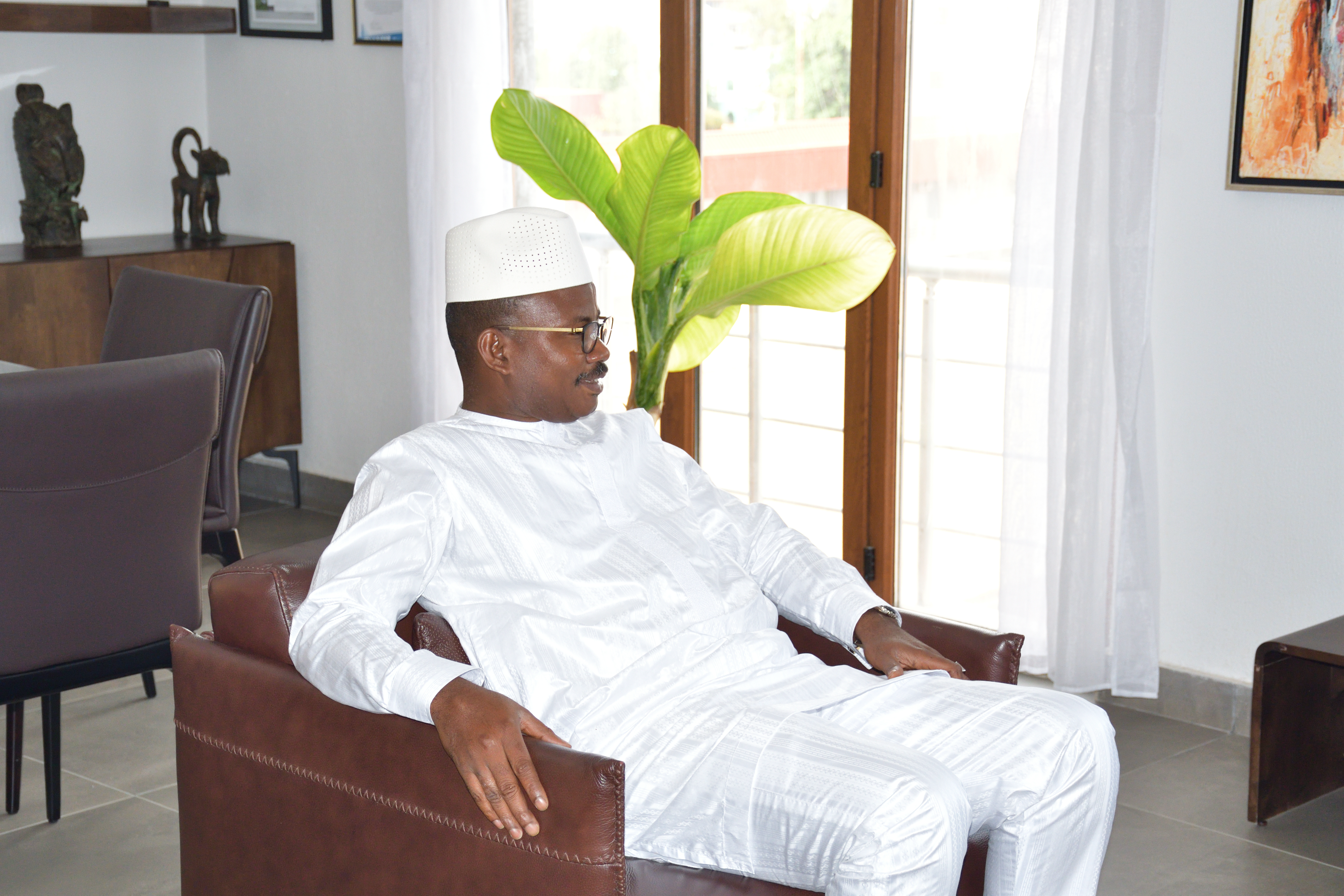 L'ANAIM reçoit le Président de l'Assemblée Nationale, l'Honorable Dr Dansa Kourouma