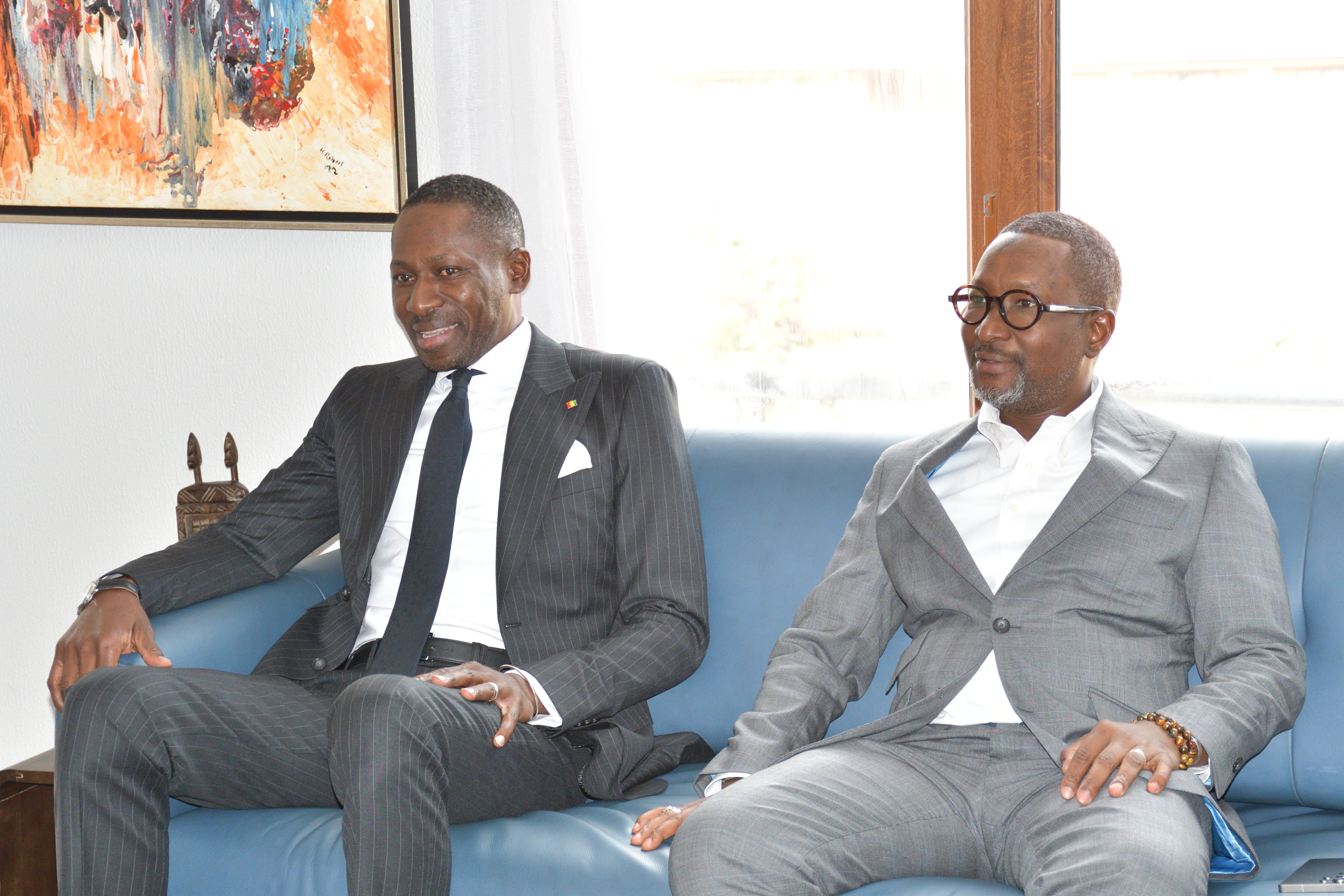 L'ANAIM reçoit le Président de l'Assemblée Nationale, l'Honorable Dr Dansa Kourouma