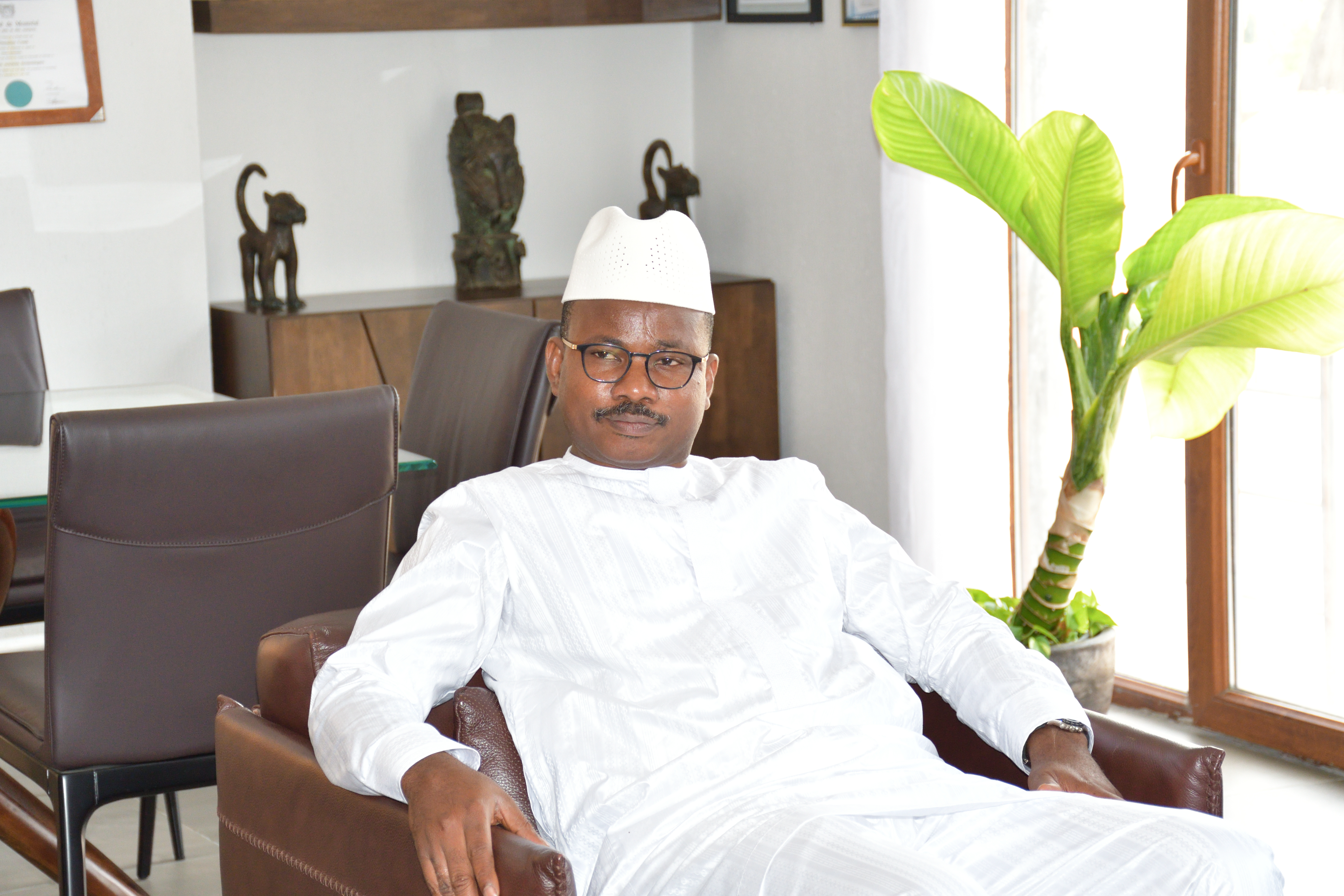 L'ANAIM reçoit le Président de l'Assemblée Nationale, l'Honorable Dr Dansa Kourouma