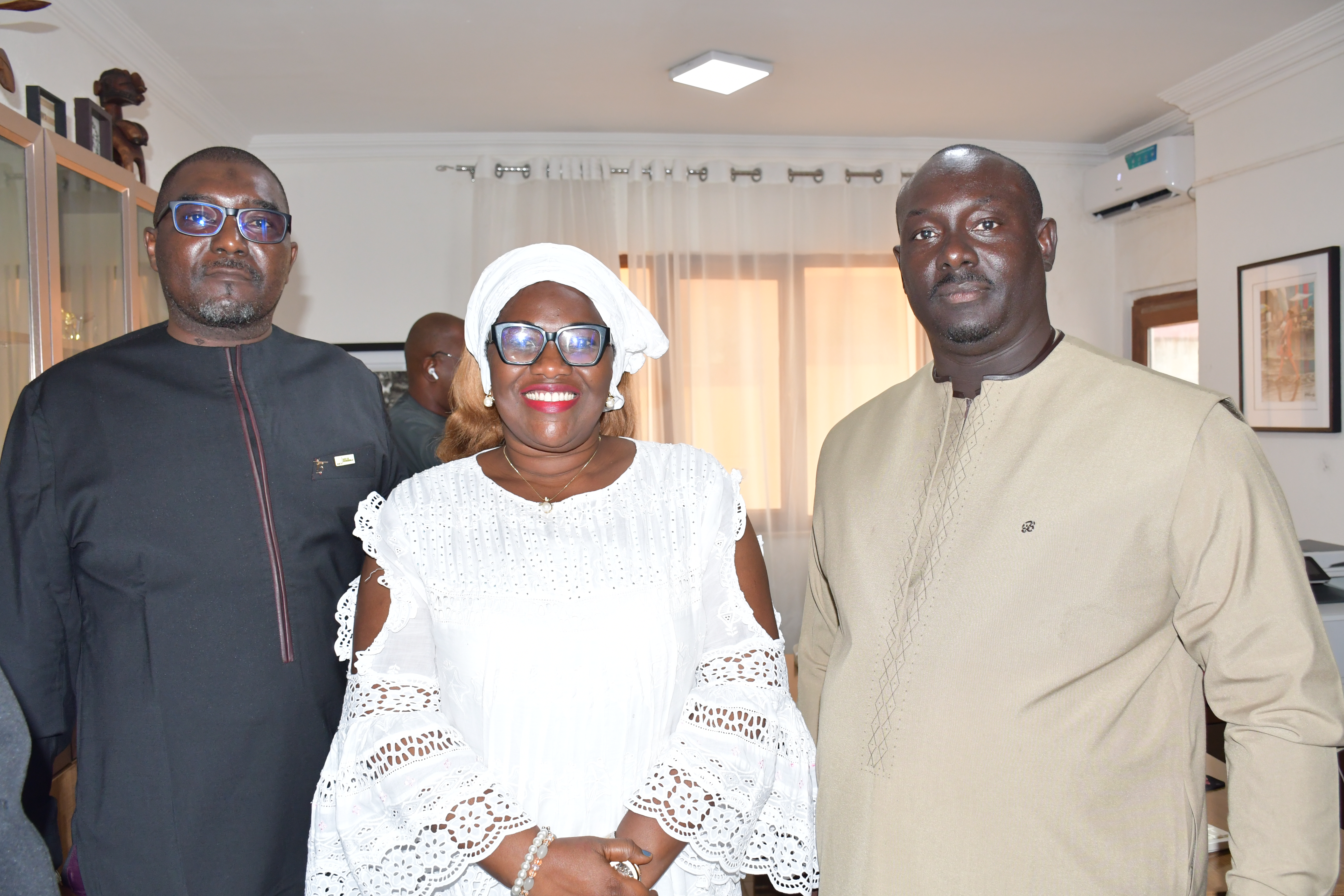 L'ANAIM reçoit le Président de l'Assemblée Nationale, l'Honorable Dr Dansa Kourouma