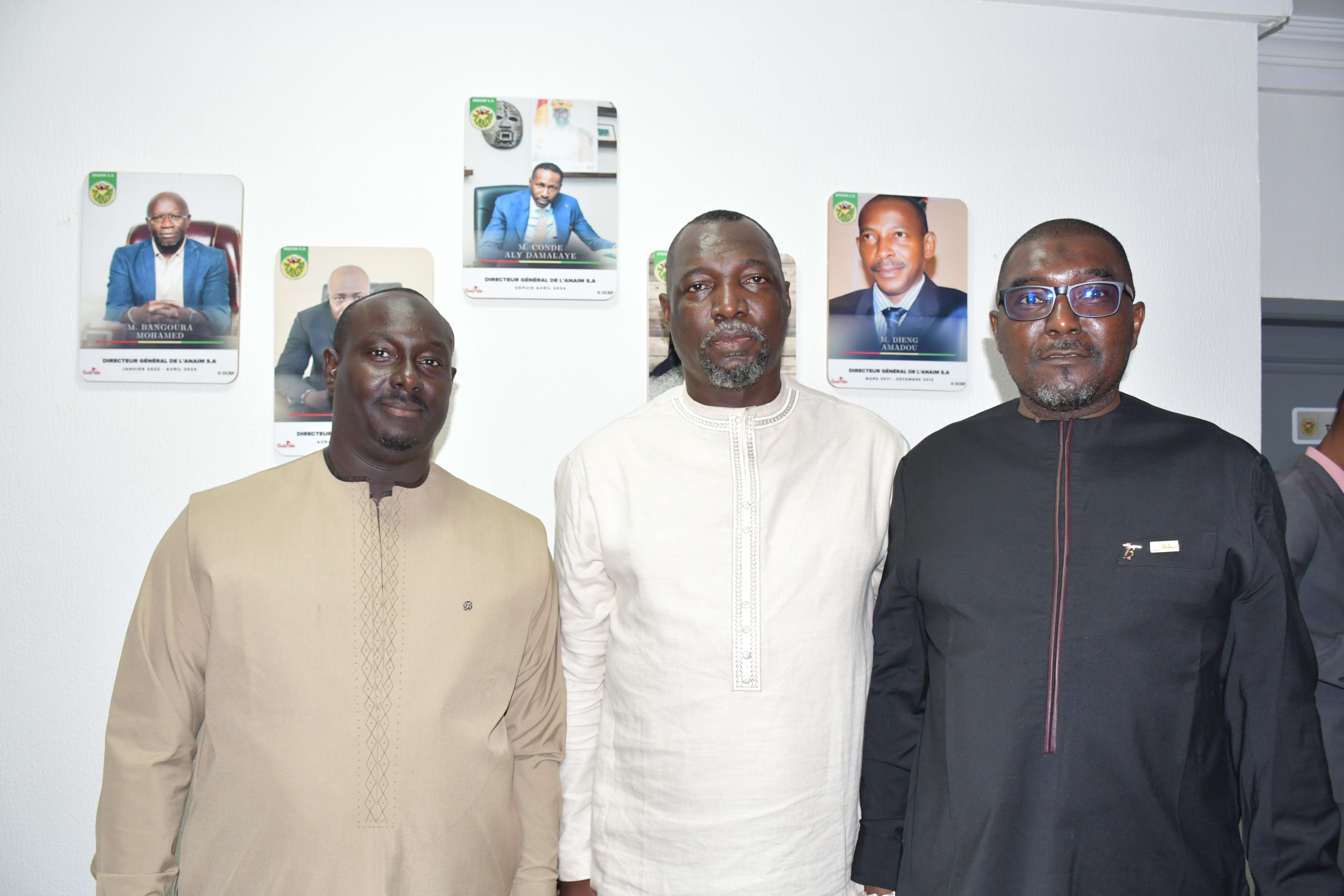 L'ANAIM reçoit le Président de l'Assemblée Nationale, l'Honorable Dr Dansa Kourouma