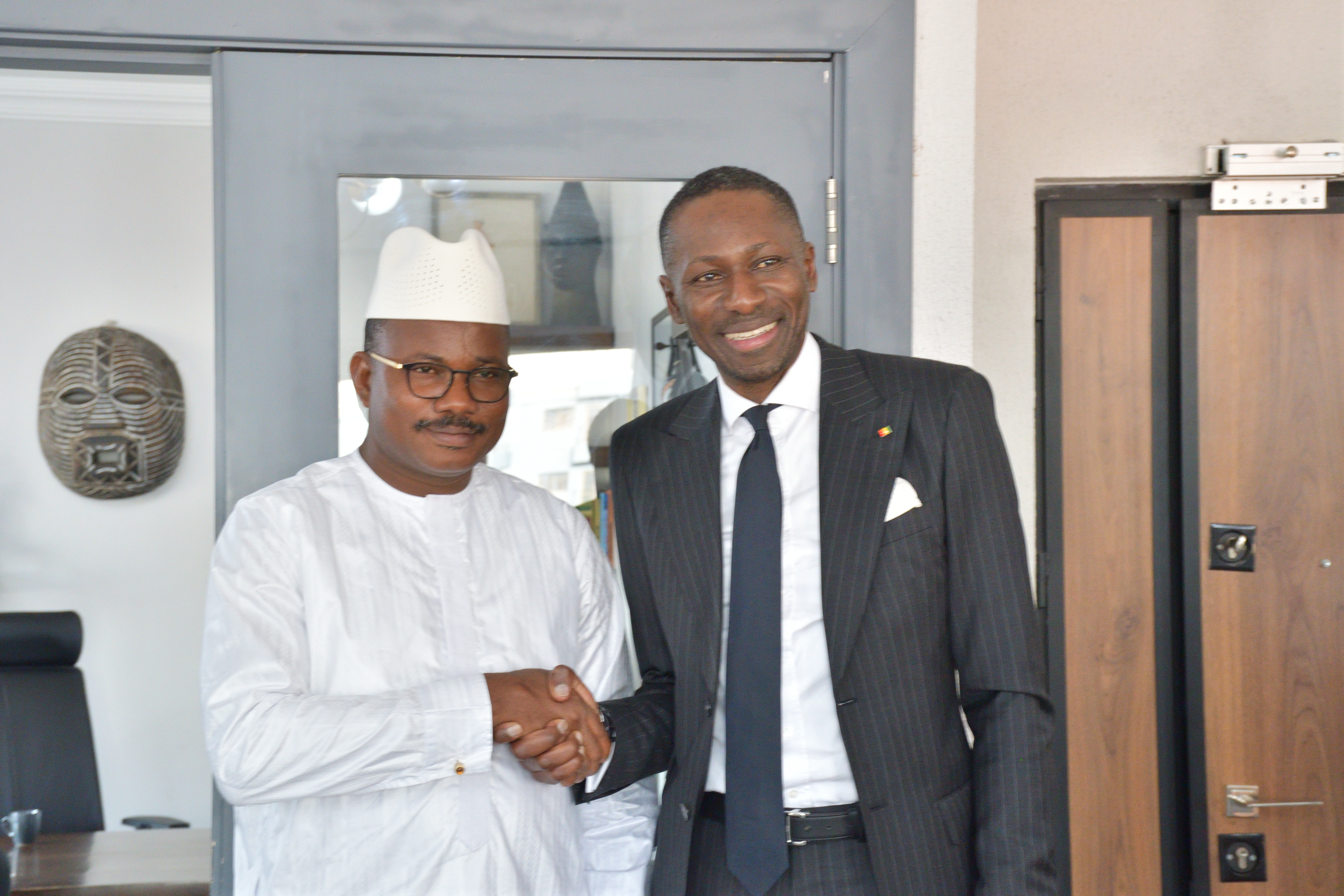 L'ANAIM reçoit le Président de l'Assemblée Nationale, l'Honorable Dr Dansa Kourouma