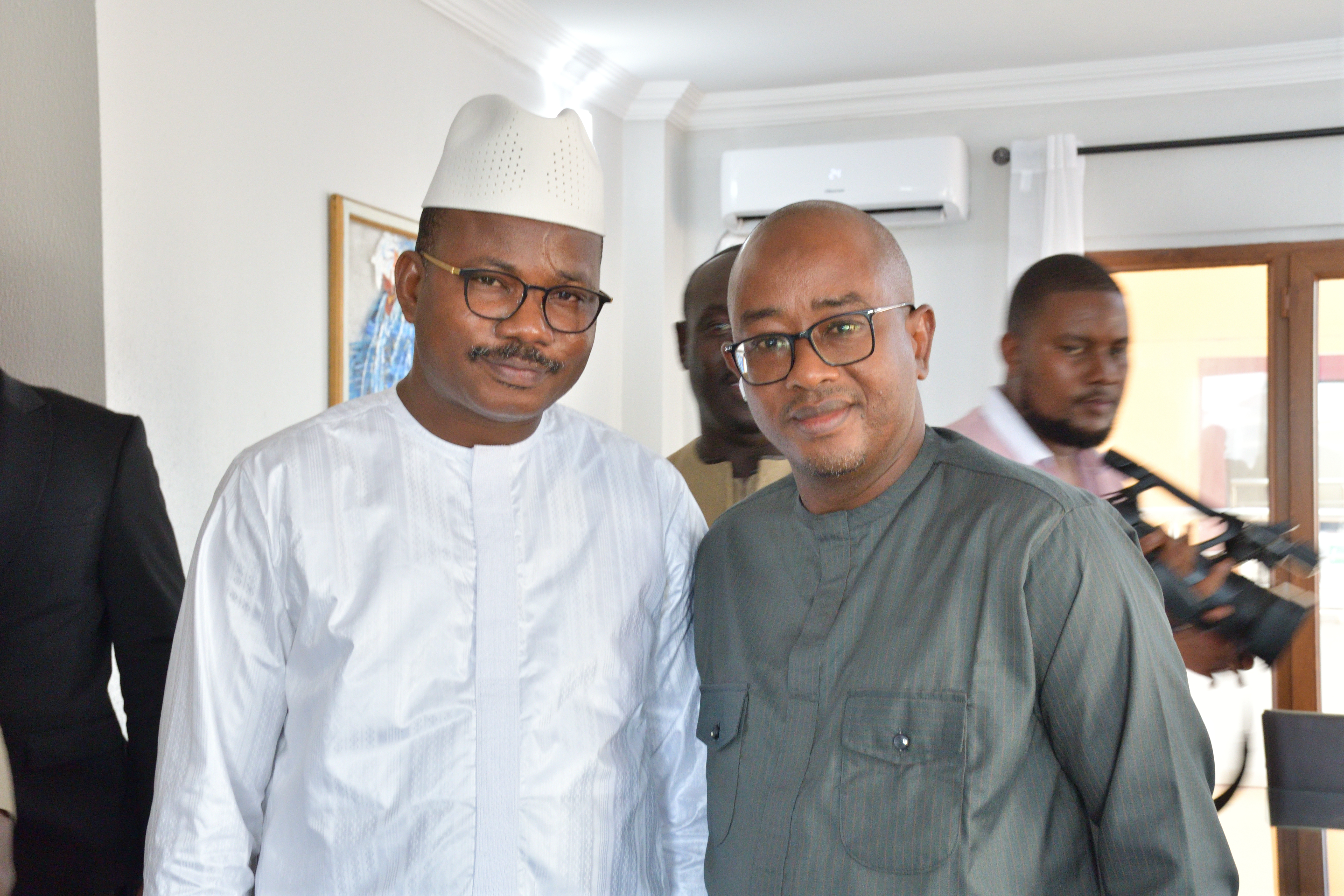 L'ANAIM reçoit le Président de l'Assemblée Nationale, l'Honorable Dr Dansa Kourouma