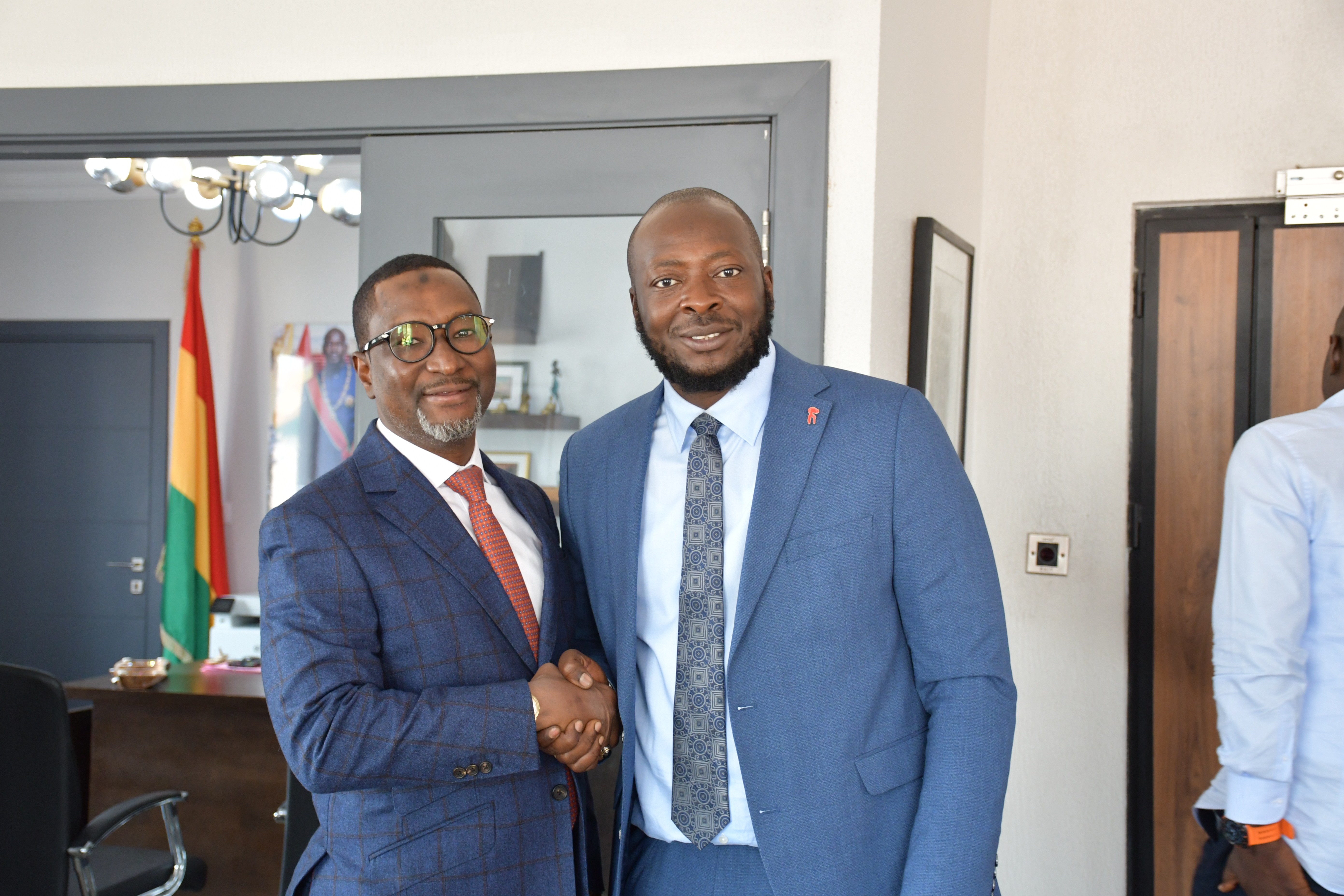 Le Ministre Secrétaire Général de la Présidence de la République en visite à l’ANAIM S.A.