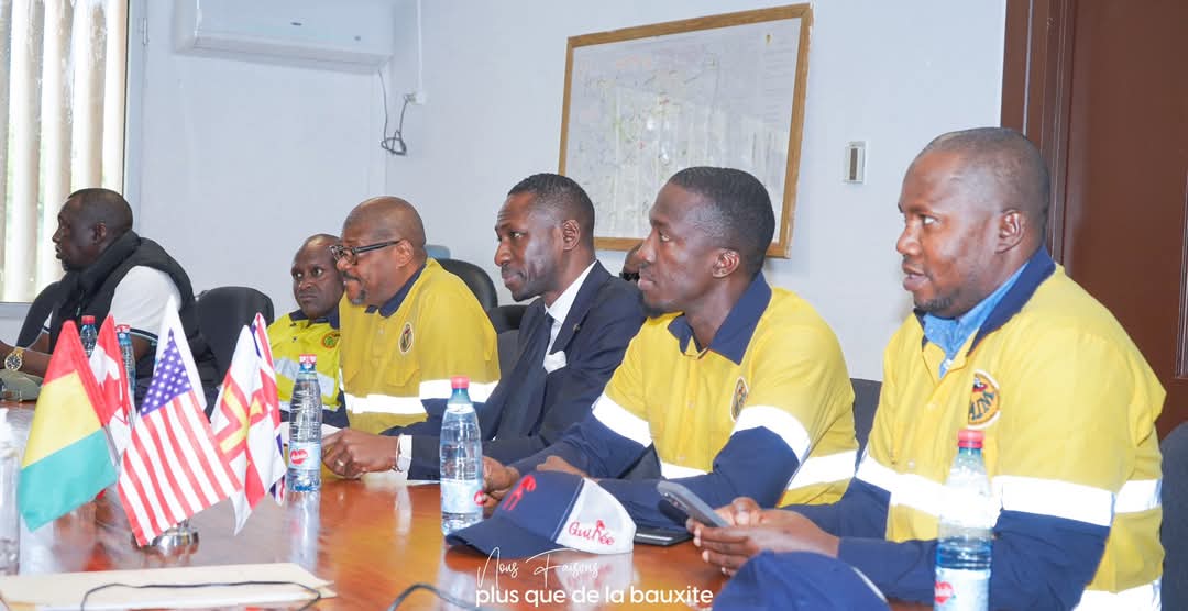 Visite de travail du Directeur Général de l’ANAIM à la CBG : renforcer les synergies pour une meilleure gouvernance des infrastructures minières