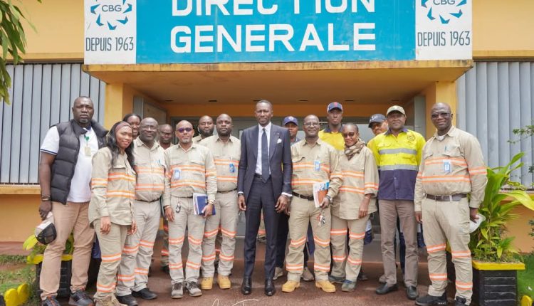 Visite de travail du Directeur Général de l’ANAIM à la CBG : renforcer les synergies pour une meilleure gouvernance des infrastructures minières