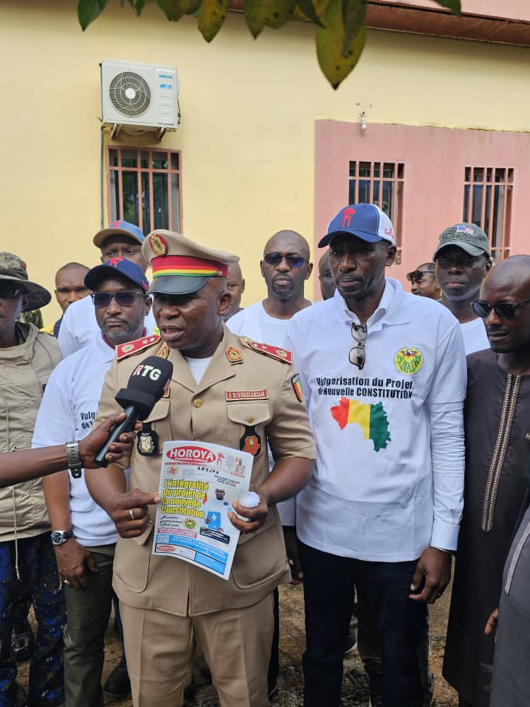 L’ANAIM en mission de vulgarisation du projet de Nouvelle Constitution à Forécariah : une étape marquée par l’échange et la cohésion