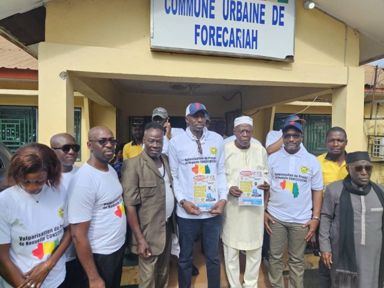 L’ANAIM en mission de vulgarisation du projet de Nouvelle Constitution à Forécariah : une étape marquée par l’échange et la cohésion