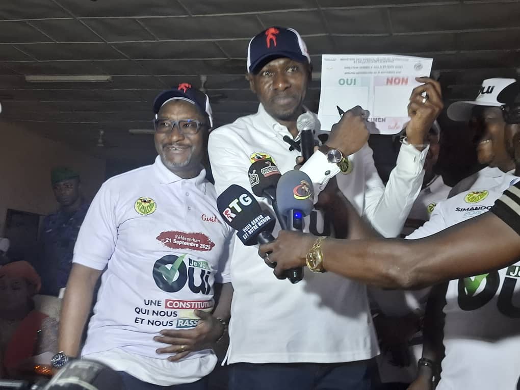 Référendum : Forte mobilisation de l’ANAIM à Kamsar en faveur du « OUI »