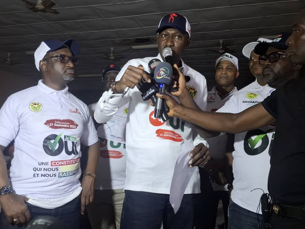 Référendum : Forte mobilisation de l’ANAIM à Kamsar en faveur du « OUI »