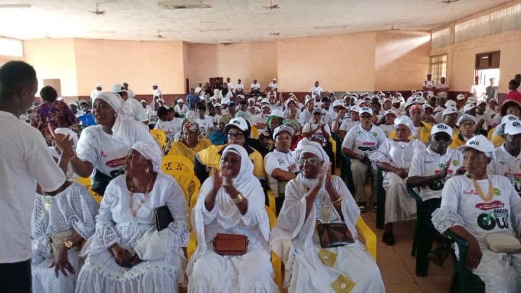 Référendum : Forte mobilisation de l’ANAIM à Kamsar en faveur du « OUI »