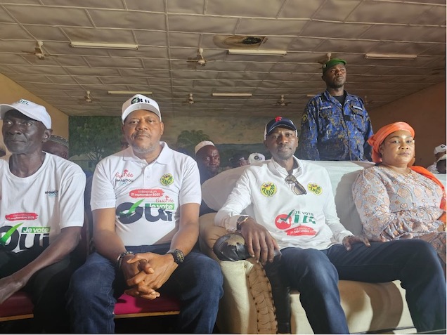 Référendum : Forte mobilisation de l’ANAIM à Kamsar en faveur du « OUI »