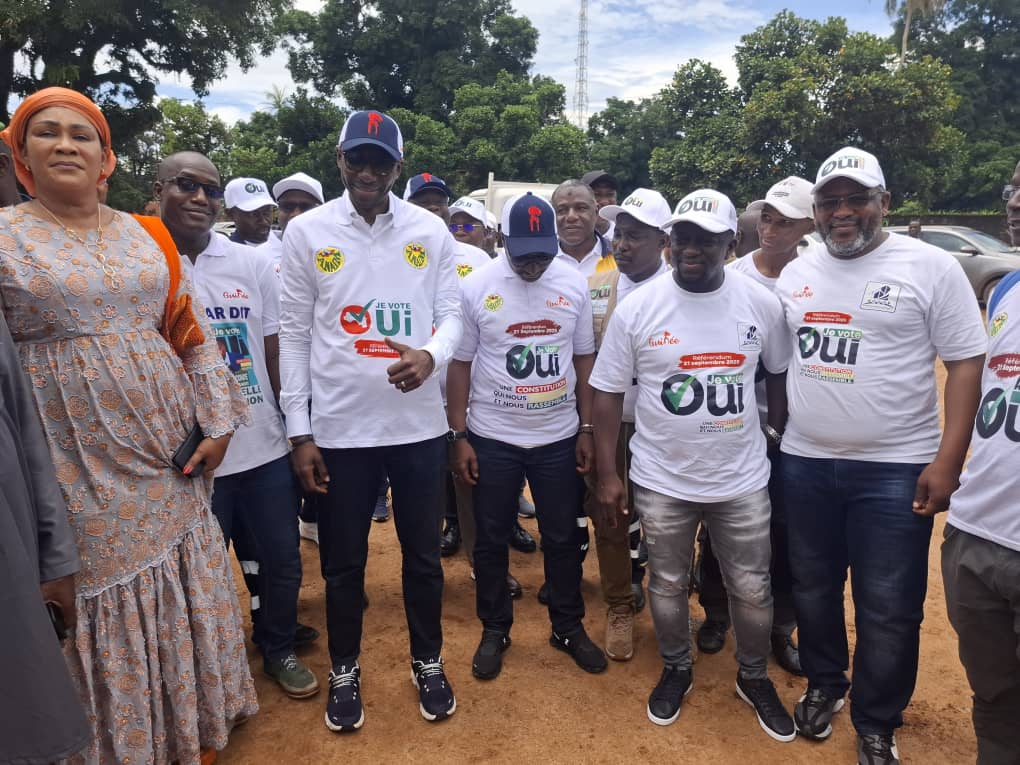 Référendum : Forte mobilisation de l’ANAIM à Kamsar en faveur du « OUI »