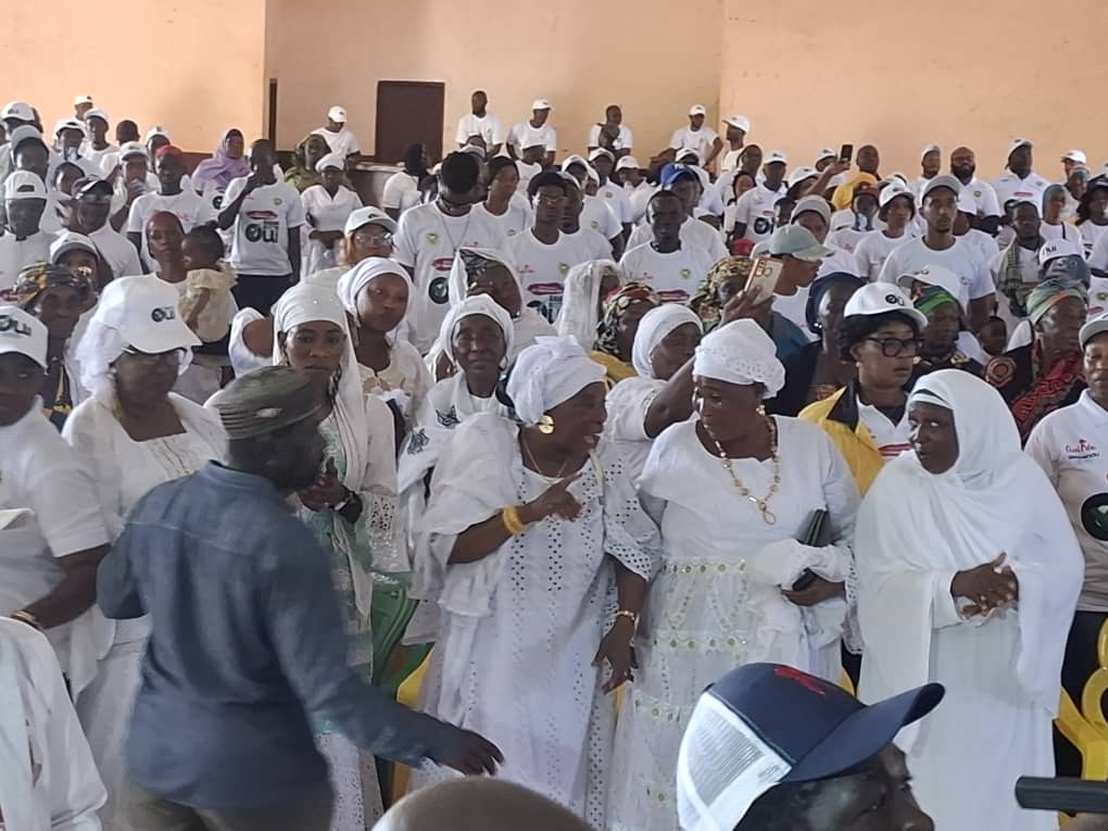 Référendum : Forte mobilisation de l’ANAIM à Kamsar en faveur du « OUI »