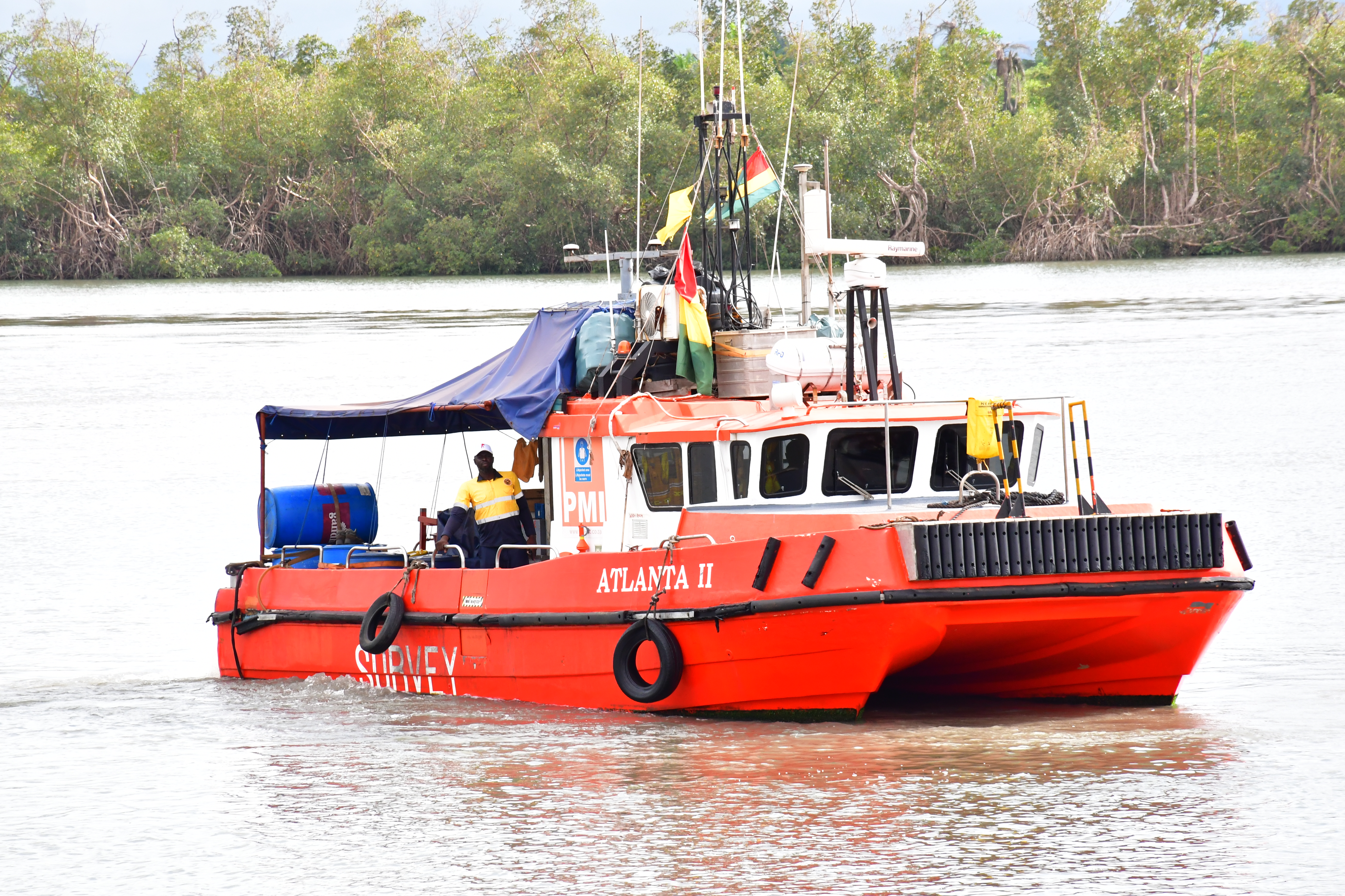 Optimisation du Corridor de Boffa : L'ANAIM lance des études bathymétriques décisives sur le chenal du fleuve Fatala