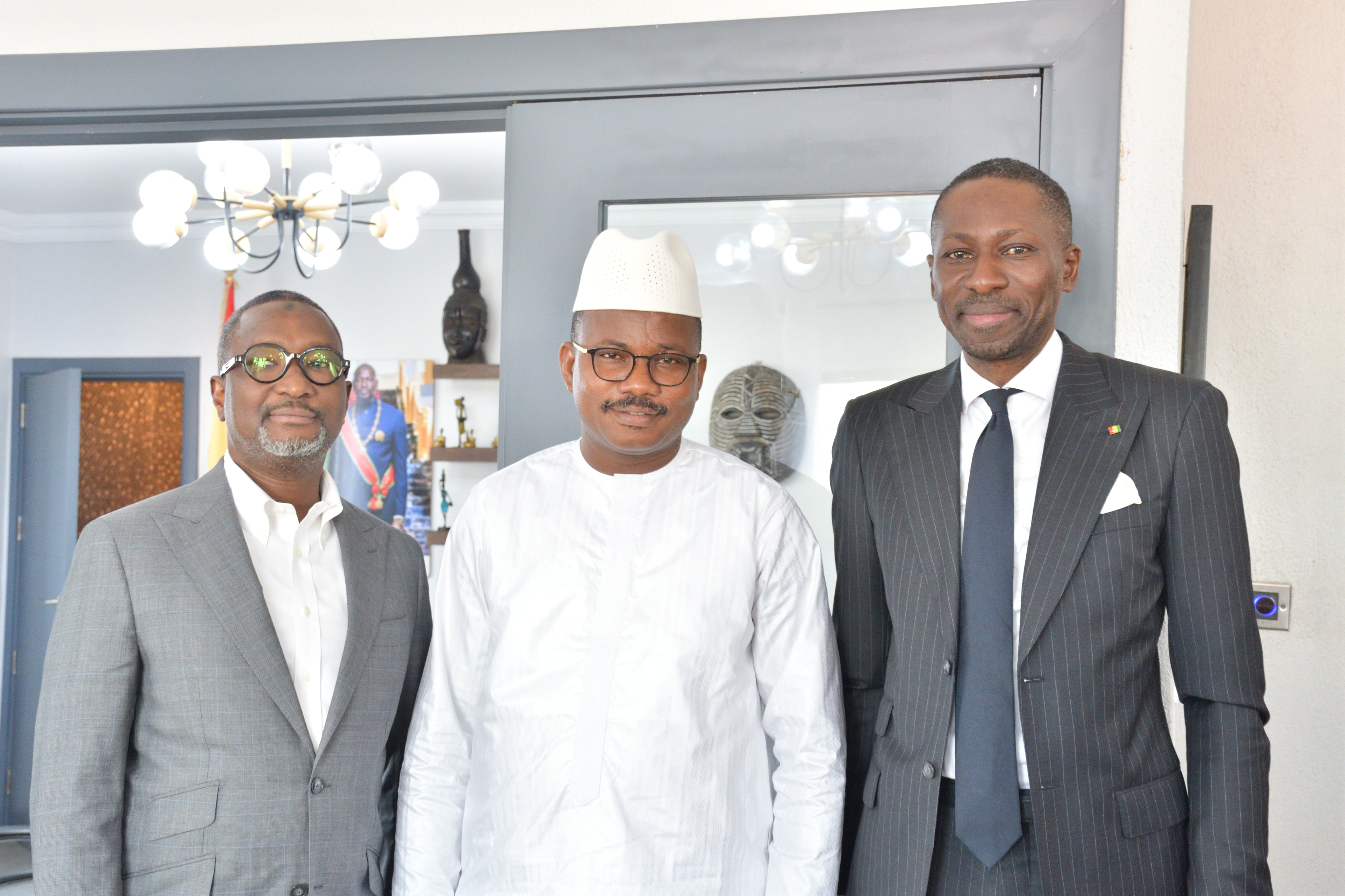 L'ANAIM reçoit le Président de l'Assemblée Nationale, l'Honorable Dr Dansa Kourouma