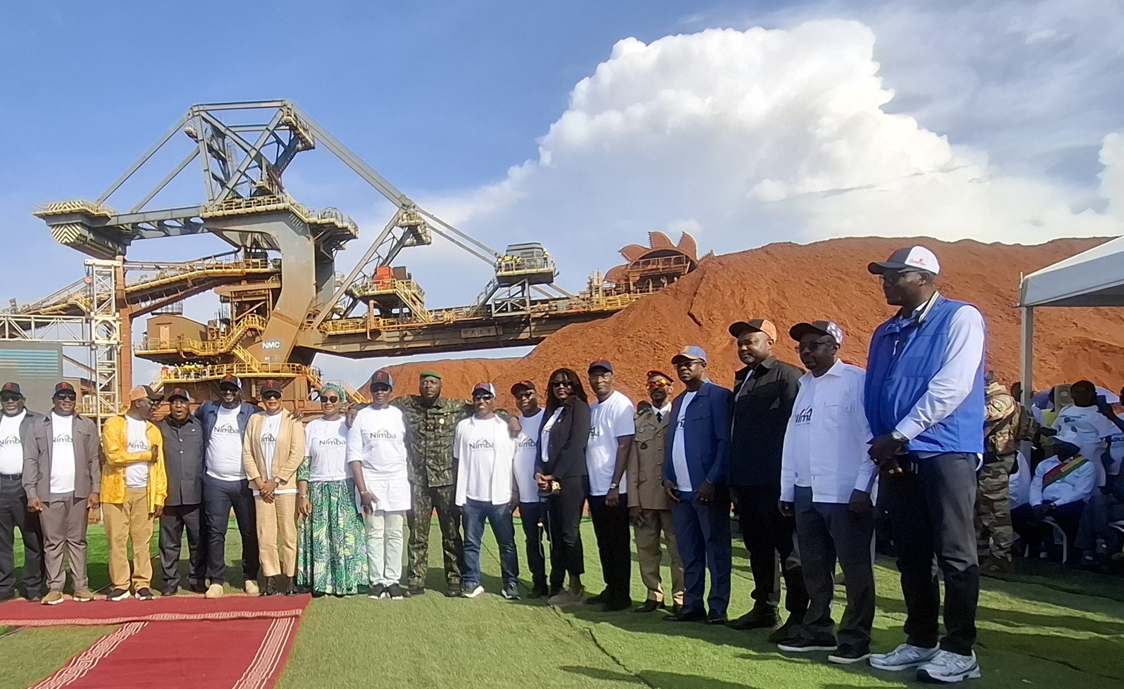 Kamsar : démarrage officiel des activités de NIMBA MINING COMPANY S.A